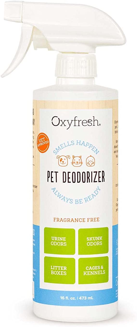 Oxyfresh, Pet Deodorizer, Smells Happen Always Be Ready, 16 fl oz (473 ml) PAW KAESHA