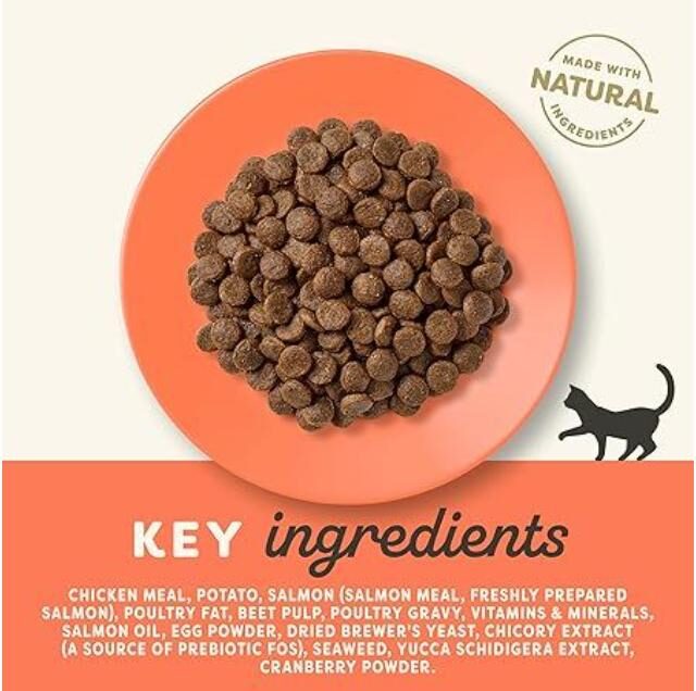 Applaws Chicken with Salmon Adult Dry Cat Food - Image 3