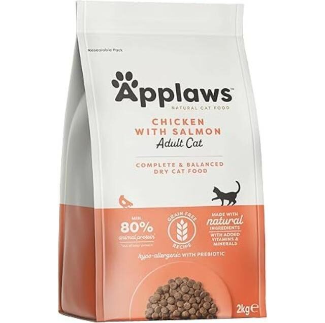 Applaws Chicken with Salmon Adult Dry Cat Food
