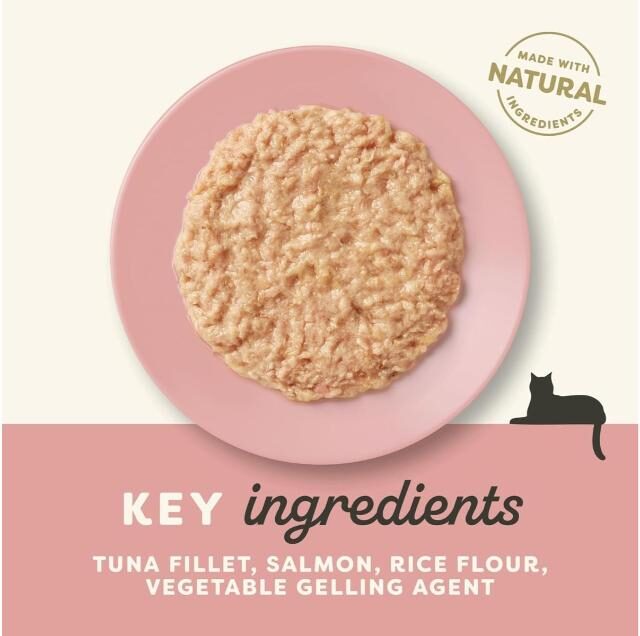 Applaws Tuna with Salmon in Jelly Senior Wet Cat Food 70g Tin - Image 2
