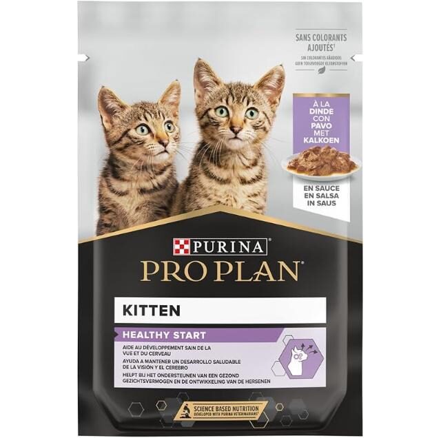 PURINA Pro Plan Nutri Savour Junior Turkey Kitten Wet Food - 85G