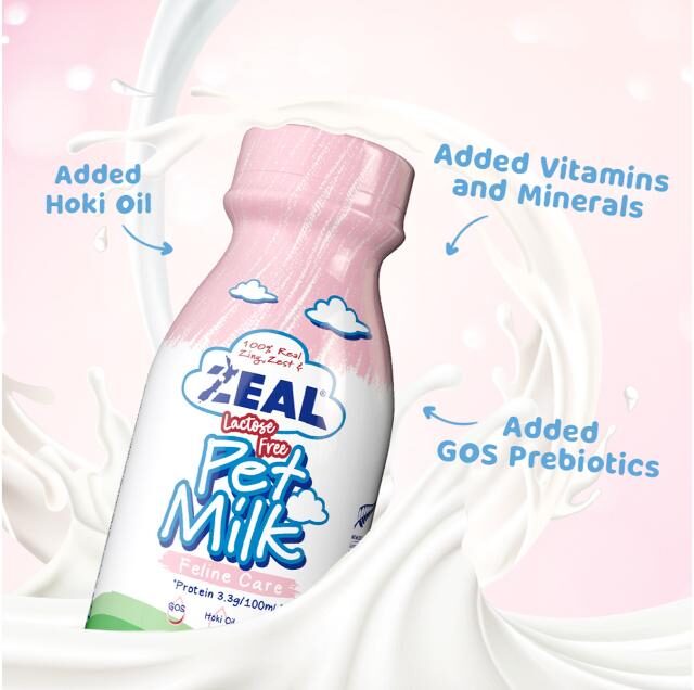 Zeal Feline Care Lactose-Free Pet Milk For Cats 255ml - Image 2
