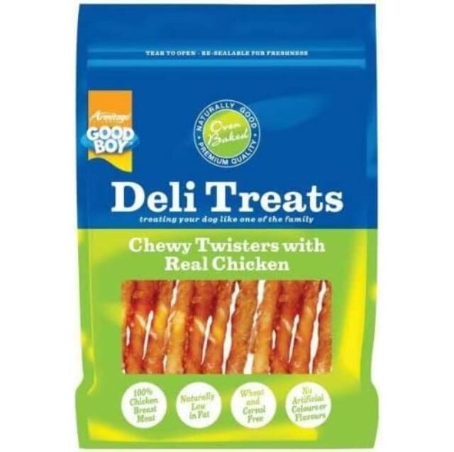 Armitage Good Boy Chewy Chicken Twists 90gm Dog Treat - Image 2