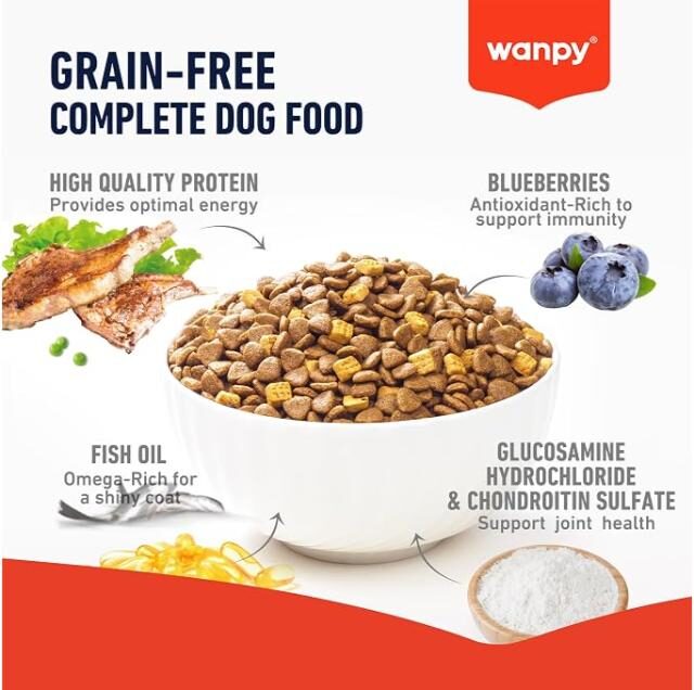 WANPY Grain Free Complete Food For Dog – Lamb Recipe - Image 3