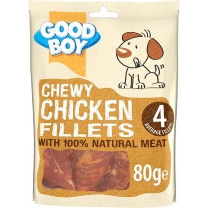 Armitage GOOD BOY Chewy Chicken Fillets, 80g
