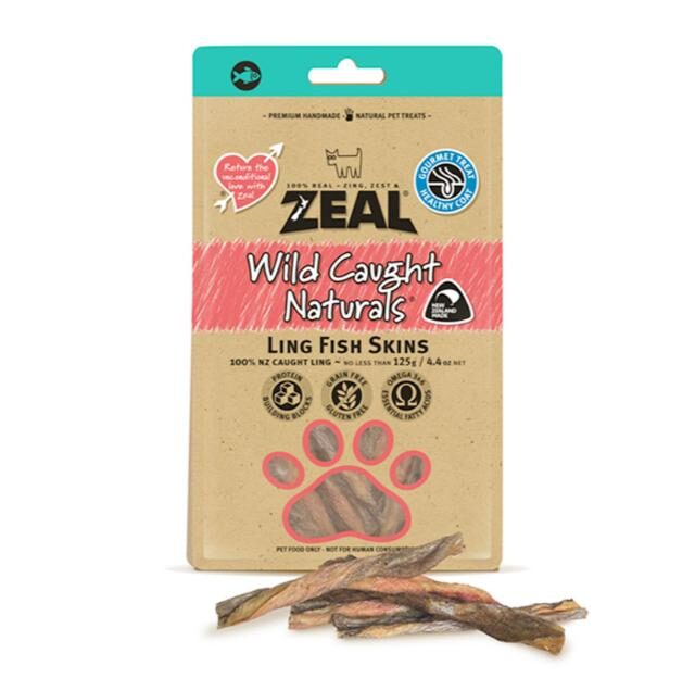 Zeal Ling Fish Skins 125g