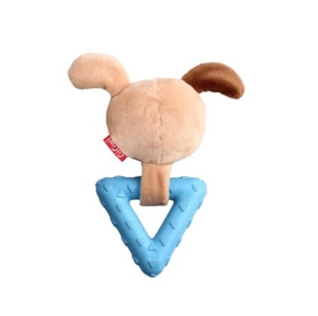 GiGwi Suppa Puppa Dog with Squeaker inside – Plush/TPR (Small) - Image 2