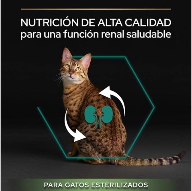PURINA Pro Plan Sterilised Optirenal Turkey Adult Dry Cat Food - 1.5KG - Image 3
