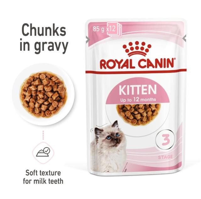 Royal Canin Sensory Taste Wet Food Chunks in Gravy for Adult Cats