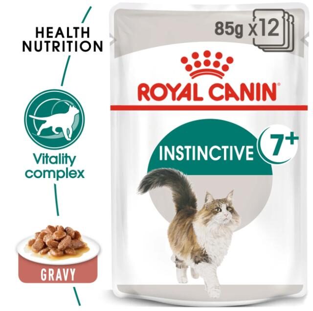 Feline Health Nutrition Instinctive 7+ Gravy (Wet Food - Pouches) 12 x 85 g