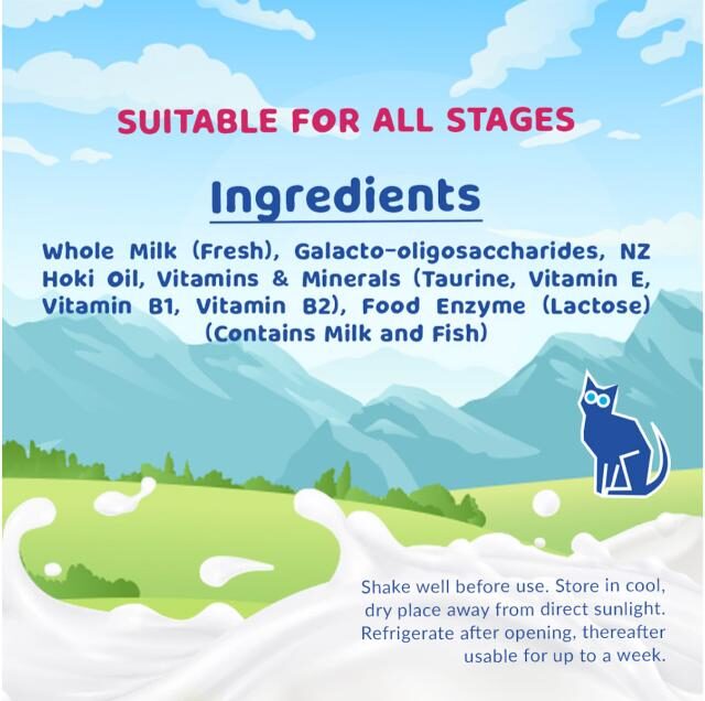 Zeal Feline Care Lactose-Free Pet Milk For Cats 255ml - Image 3