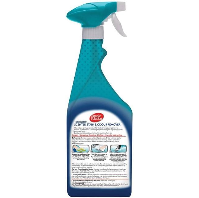 Dog Stain and Odour Remover Spring Breeze – 750 ml - Image 2
