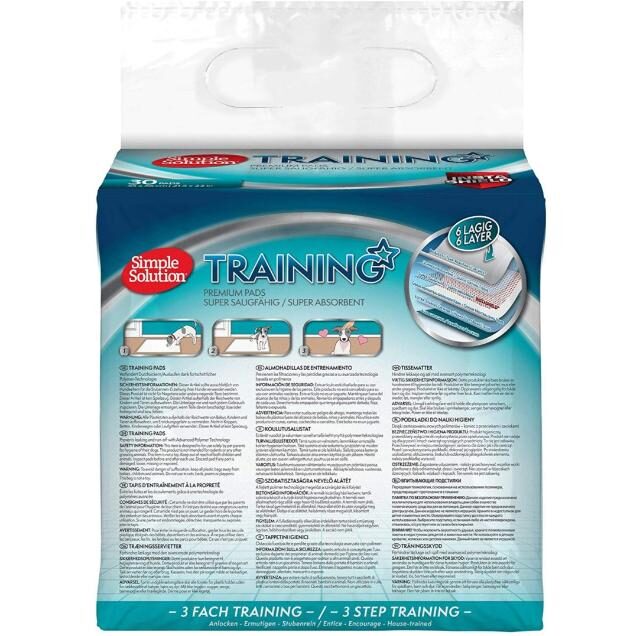 Simple Solution Premium Dog and Puppy Training Pads (Pack of 30) - Image 2