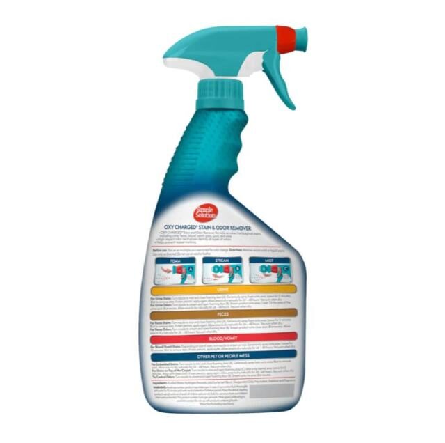 Simple Solution Oxy Charged Pet Stain and Odor Remover – 945ml - Image 2