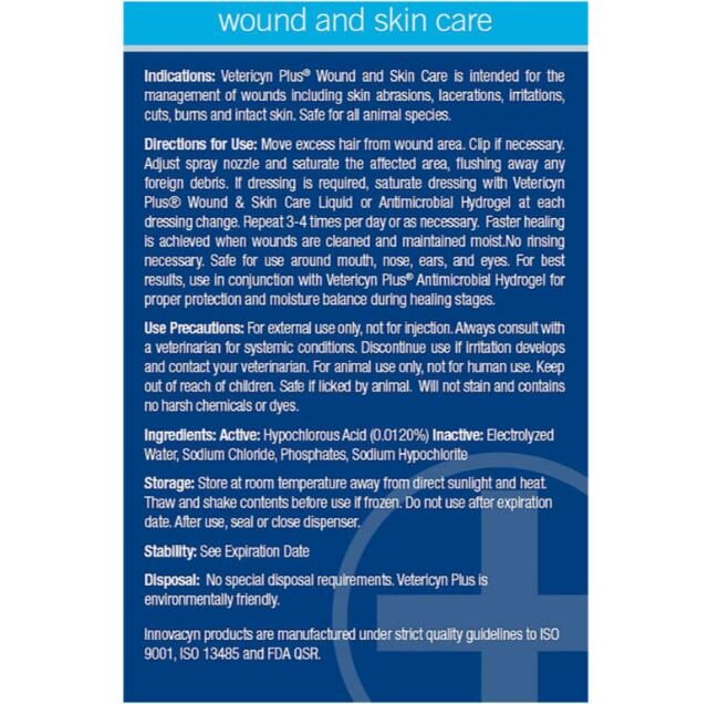Vetericyn Plus Feline Antimicrobial Cat Wound & Skin Spray – 3oz - Image 2
