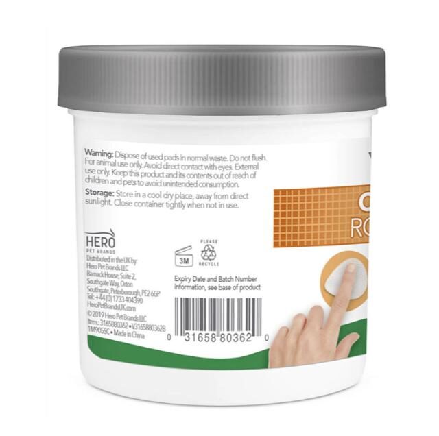 Vet’s Best Clean Eye Round Pads (100pads) - Image 2
