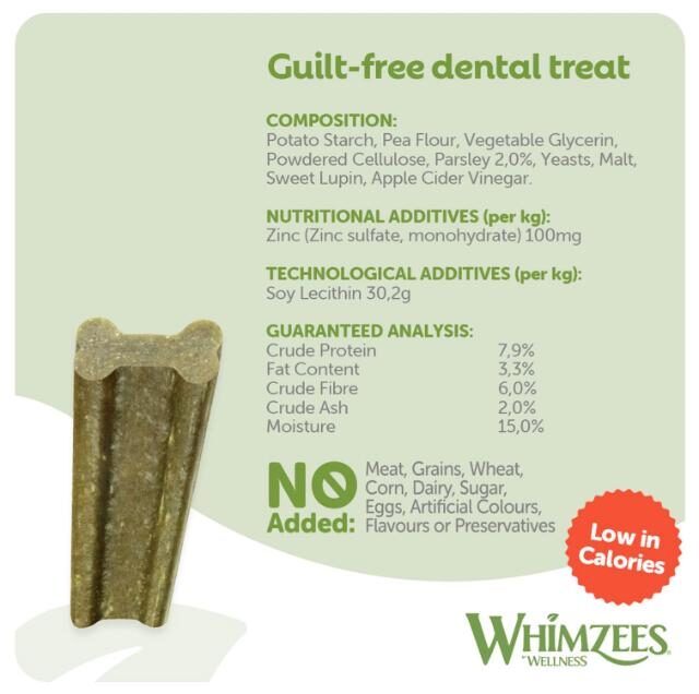 Whimzees Soft Daily Dental Dog Treats Value Bag – Small (28 pcs) - Image 5