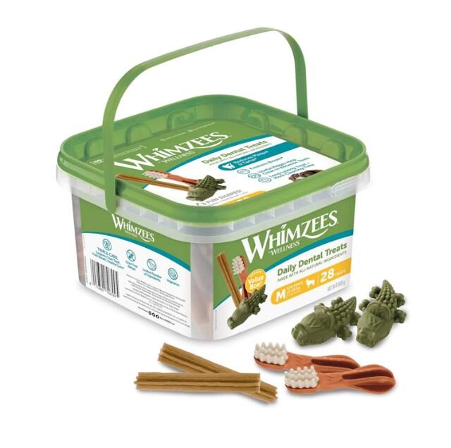 Whimzees Variety Value Box Medium 28pcs - Image 2
