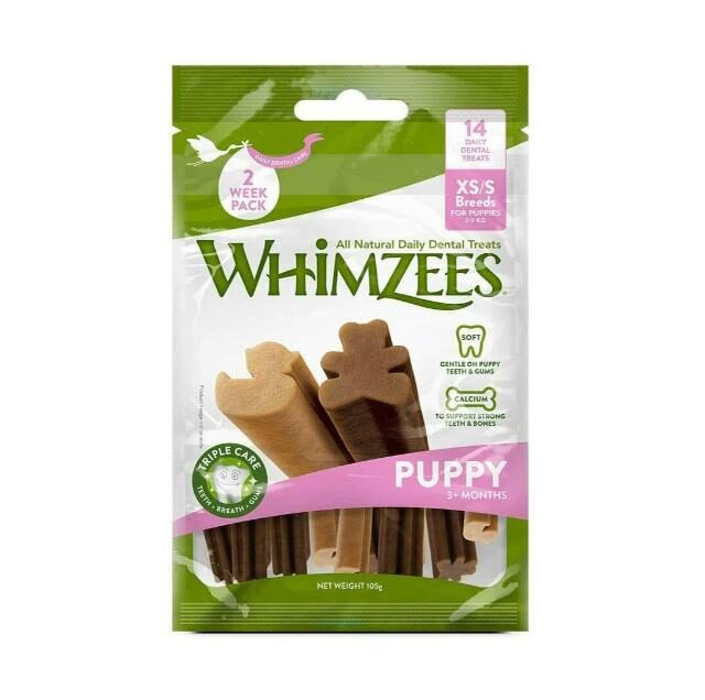 Whimzees Puppy Stix XS/S (14 Pcs)