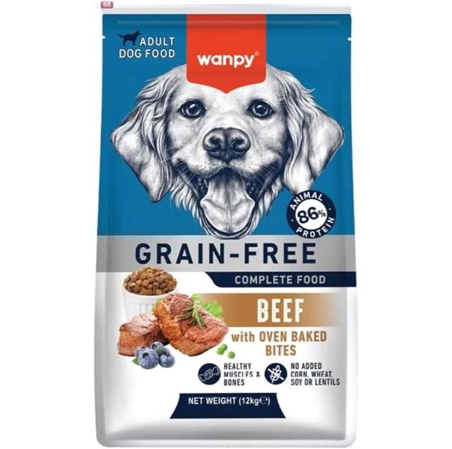 Wanpy Grain Free Complete Food for Adult Dog – Beef Recipe - Image 2