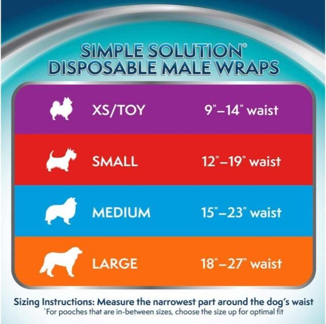 Simple Solution XS Dog Diapers - Image 2