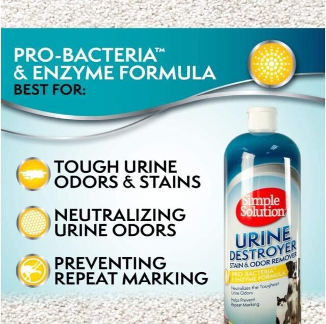 Urine Destroyer Stain And Odor Remover, 32 OZ - Image 4
