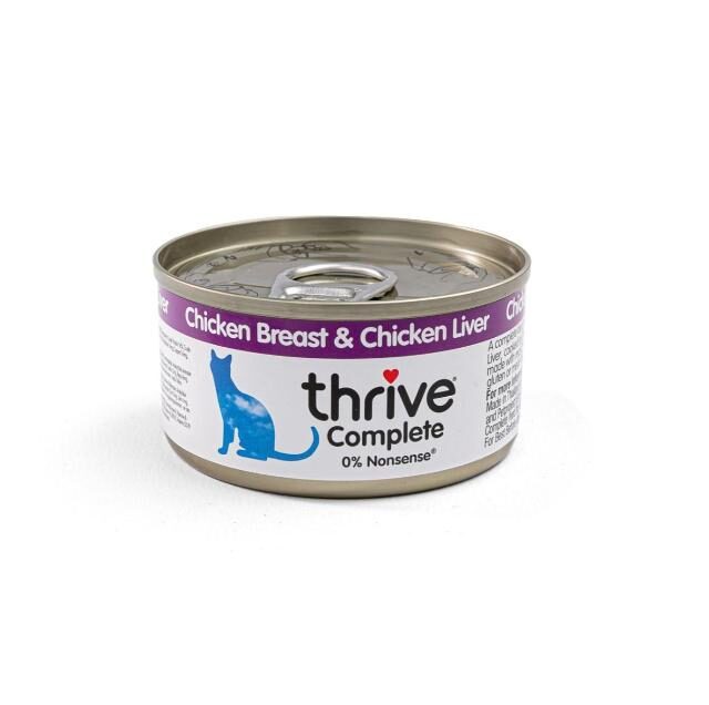 Thrive Complete Wet Cat Food with Chicken Breast & Chicken Liver