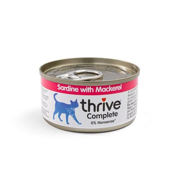 Thrive Complete Wet Cat Food with Sardine & Mackerel