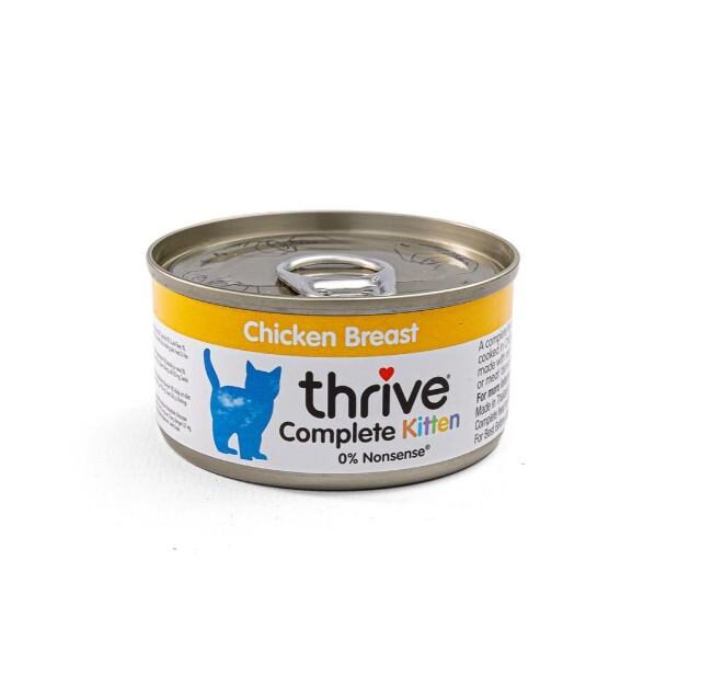 Thrive Complete Chicken Wet Kitten Food 75g