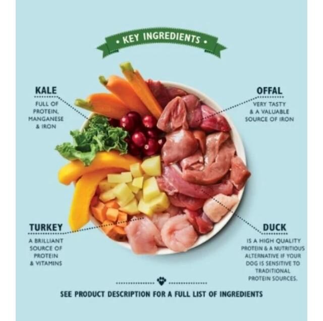 Lily's Kitchen Turkey & Duck Recipe Puppy Wet Food 400G - Image 2