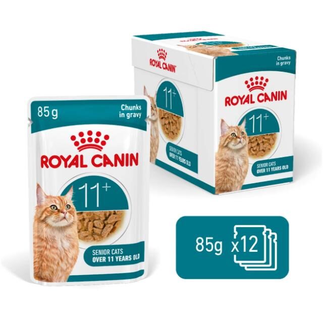 Feline Health Nutrition Ageing 11+ Jelly (Wet Food - Pouches) 12 x 85 g