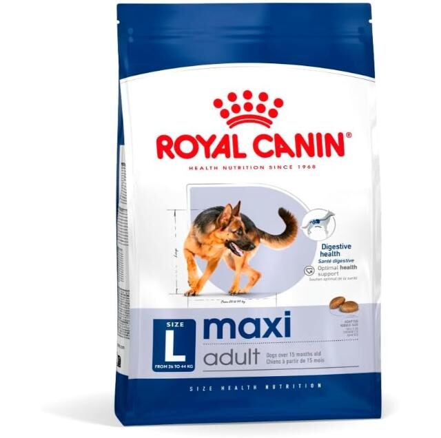 Royal Canin Maxi Adult Dry Dog Food - 15KG