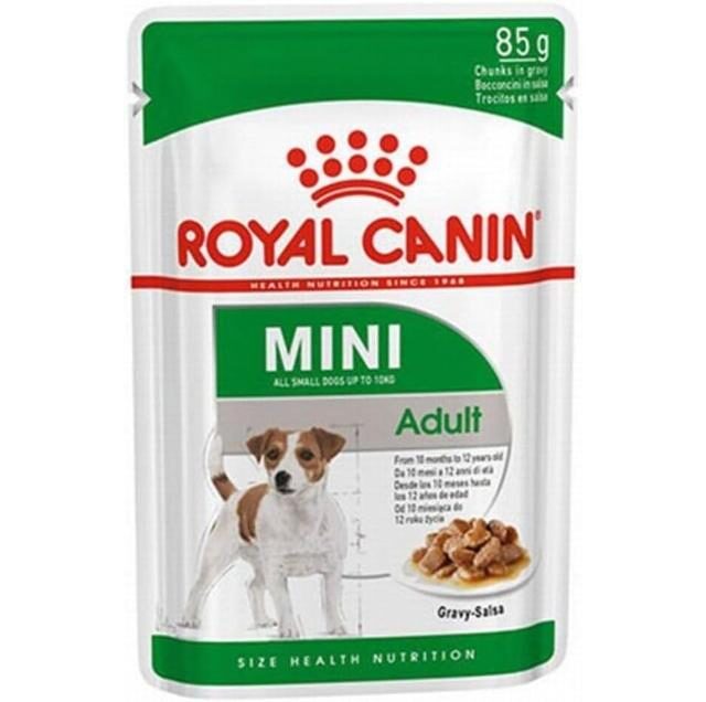 Royal Canin Wet Food Chunks in Gravy for Small Breed Adult Dogs (10+ Months & Up to 10kg)