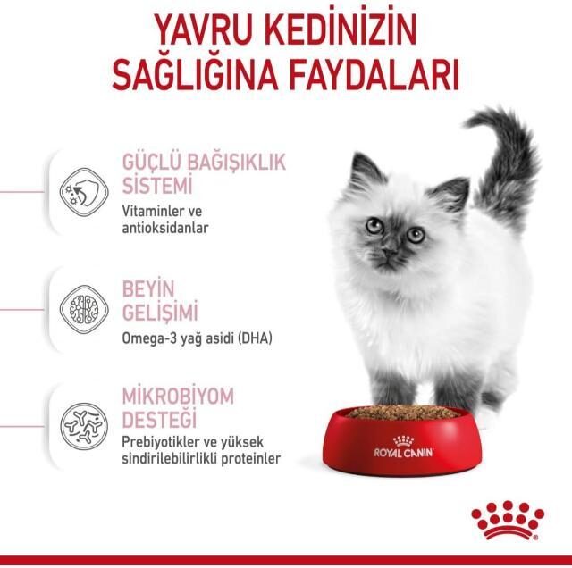 Royal Canin FHN Kitten 10kg Feline Health Nutrition Dry Cat Food - Image 3