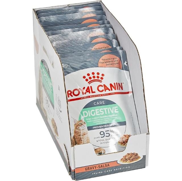 Royal Canin Digestive Care Wet Food in Gravy for Sensitive Adult Cats (1+ Years) - Image 3