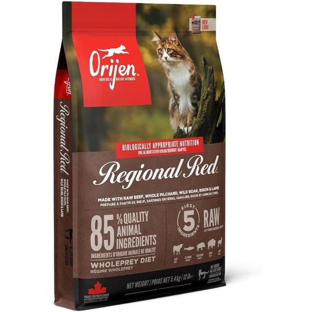 Orijen Regional Red Dry Cat Food - 1.8KG