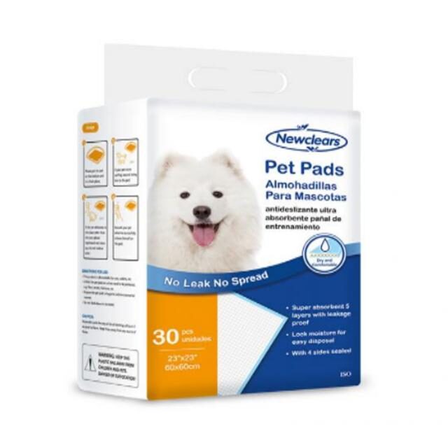 NEWCLEARS PET PADS DISPOSABLE (60X60CM)
