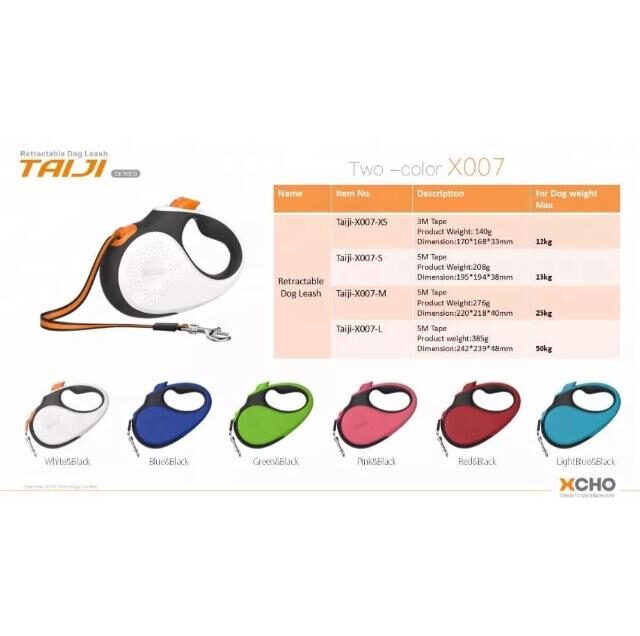 Taiji Retractable Dog Leash( Taiji-X007-S)