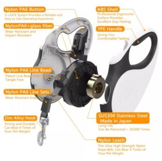 Taiji Retractable Dog Leash & Dog Lead( Taiji-X006-M ) - Image 2