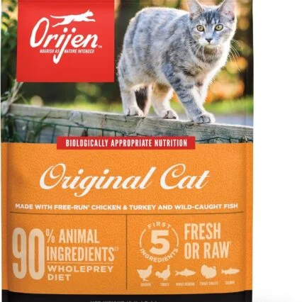 ORIJEN Original Cat, Grain Free Dry Cat Food 5.4 kg