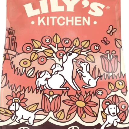 Lily's Kitchen Puppy Recipe with Chicken, Salmon & Peas Dry Food -2.5 Kg