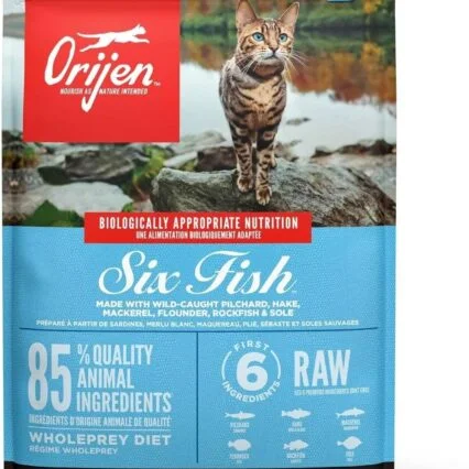 Orijen Six Fish Cat Dry Food 1.8 Kg